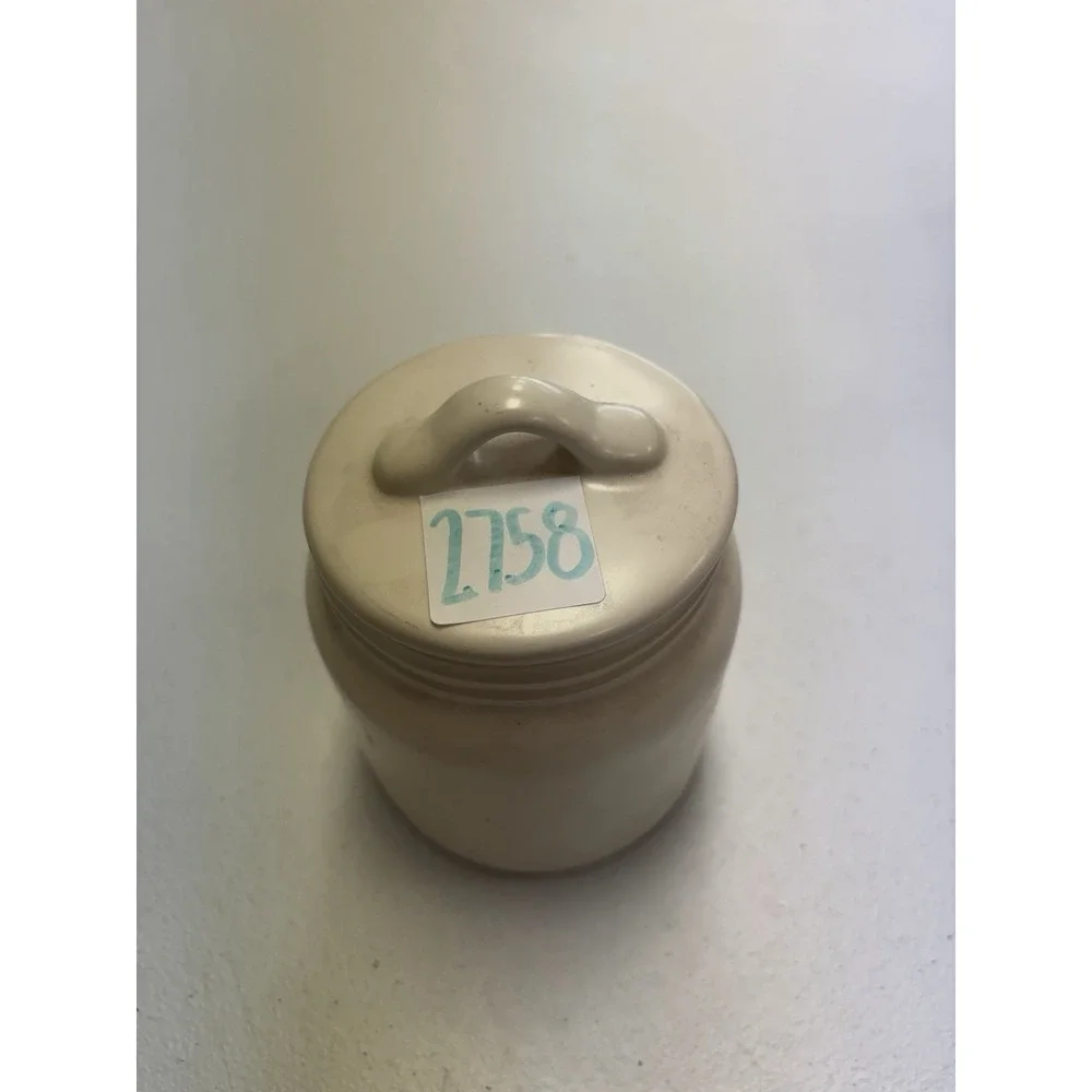 Rae Dunn KEEP Canister Small Matte White Farmhouse Storage Jar NEW